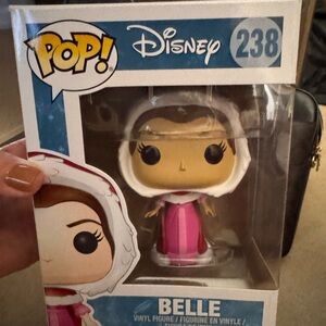 Disney Belle Pink and White Vinyl Collectible